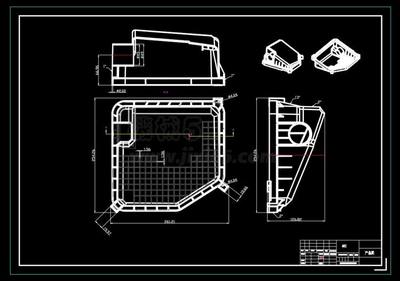 汽车滤清器壳注塑模具设计 滑块抽芯塑料注射模的实践与三维图纸解析